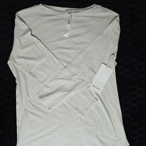 Lululemon Athletica Relaxed Fit Boatneck Long Sleeve